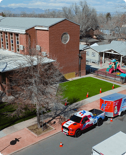 Commercial building served by AmeriForce