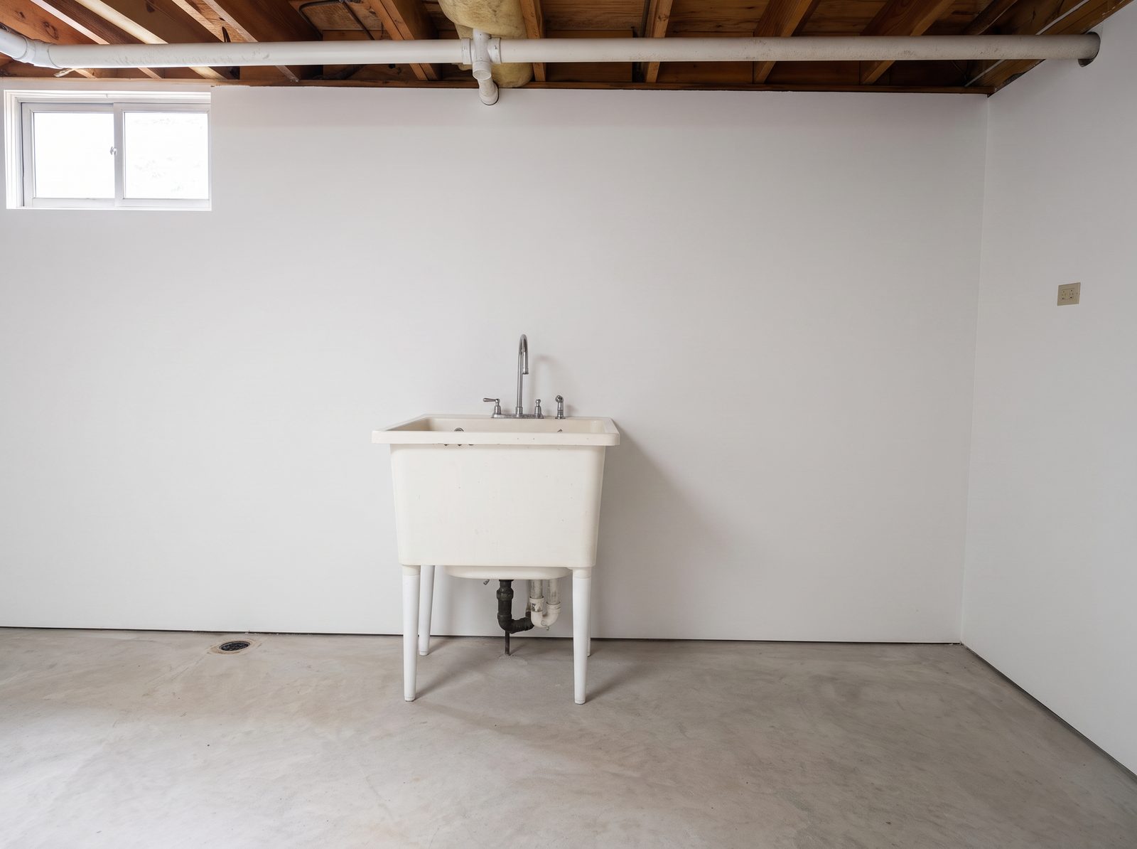 Illustrative after: the same wall remediated and clean