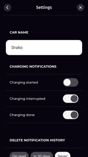Settings