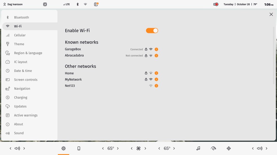 WiFi – light mode