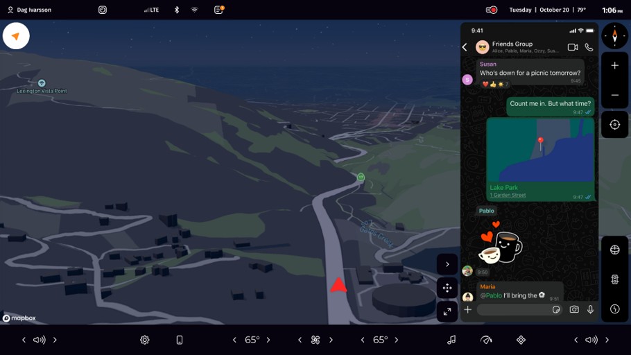 Whatsapp – dark mode