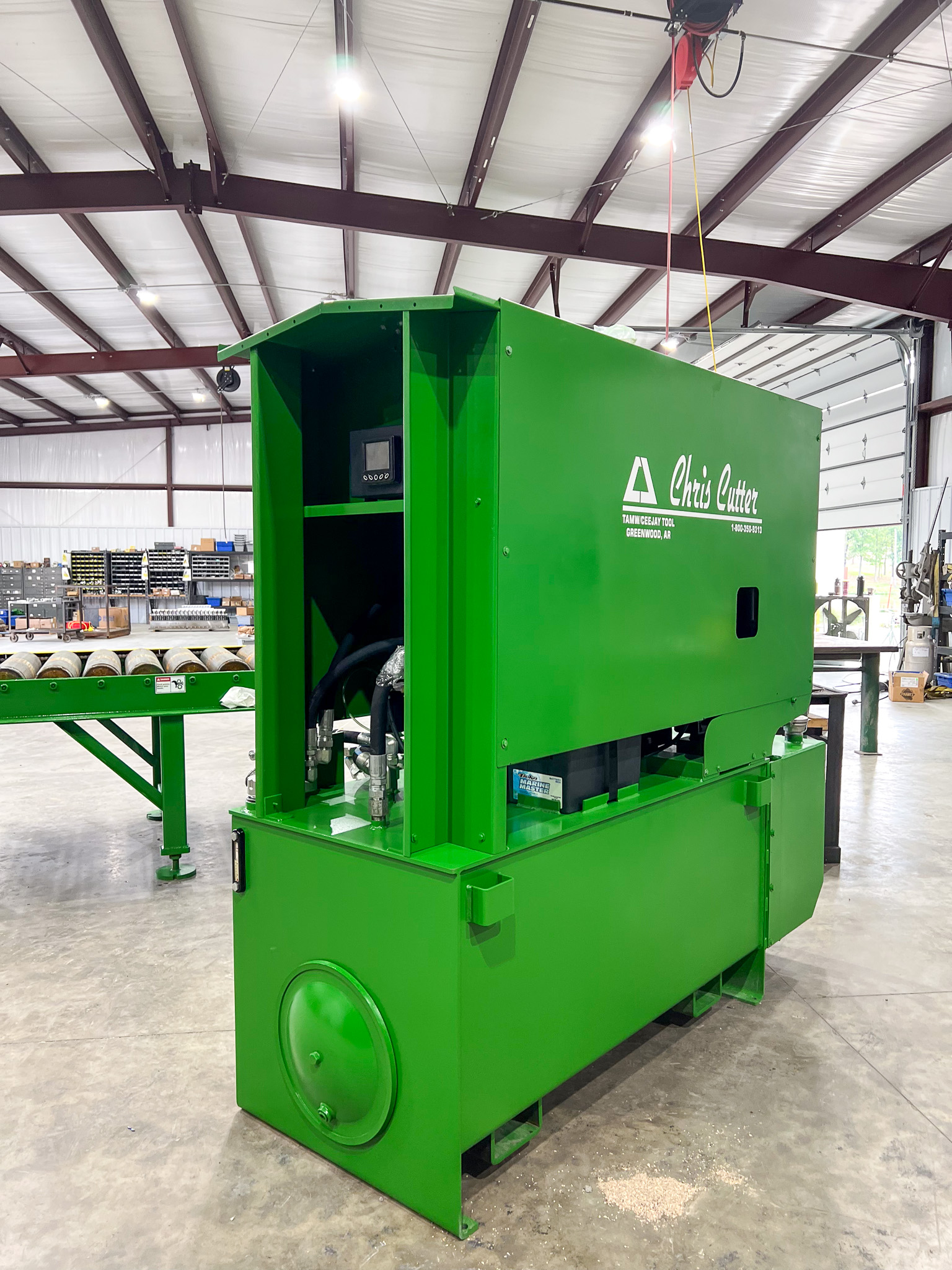 Diesel power unit built for the Chris Cutter