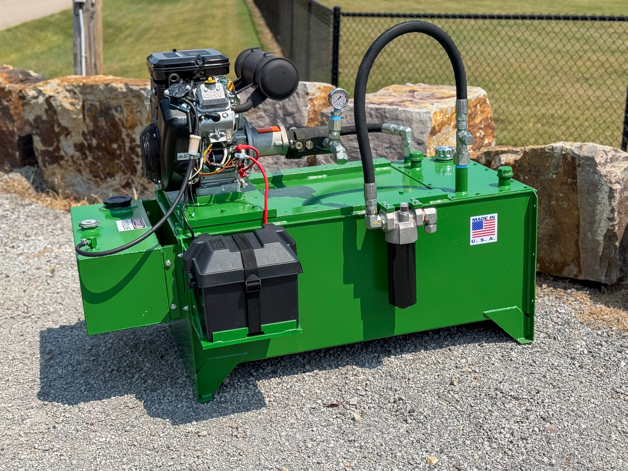 Gasoline power unit for the Chris Cutter