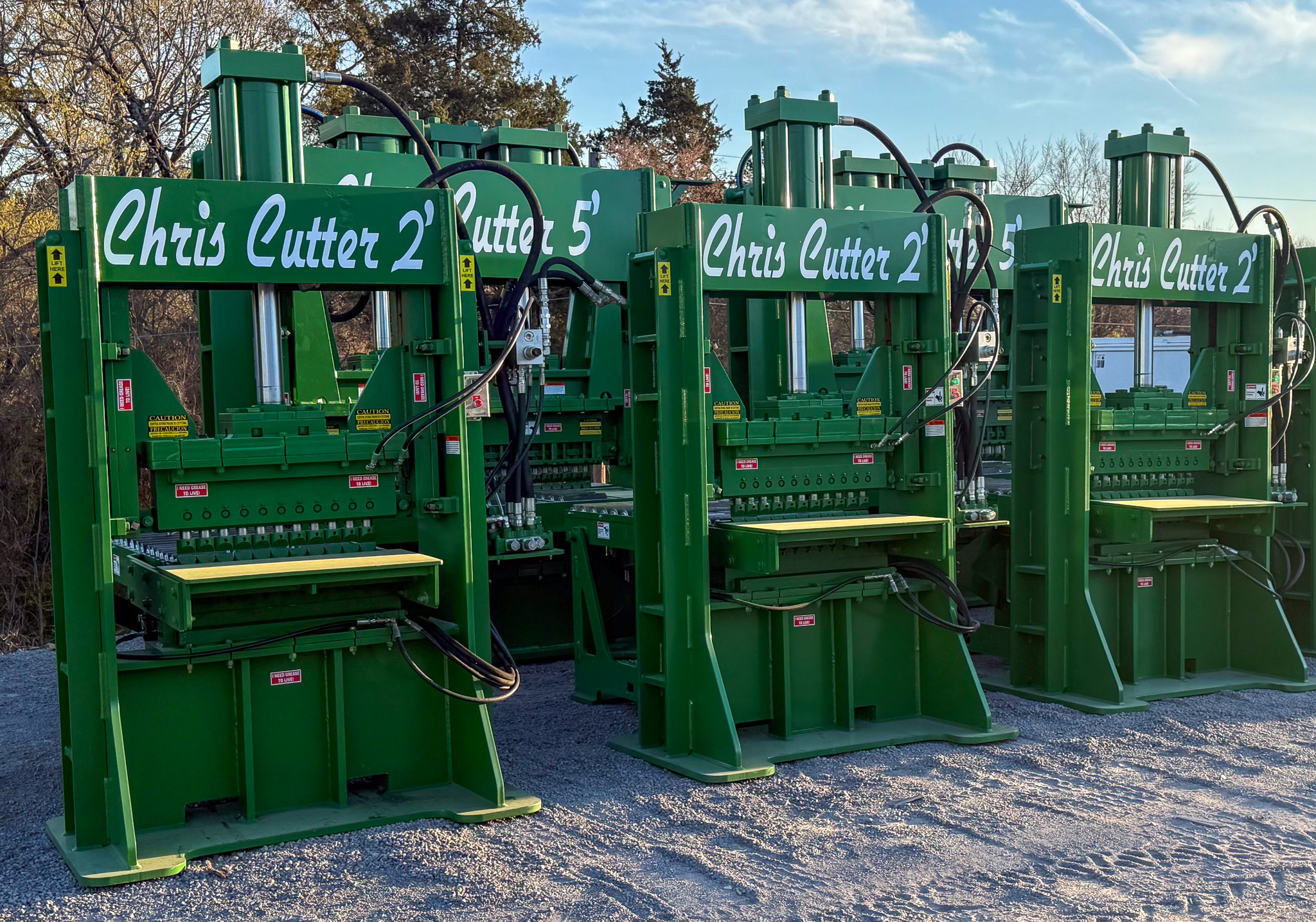 Chris Cutter 70 ton compact stone splitter