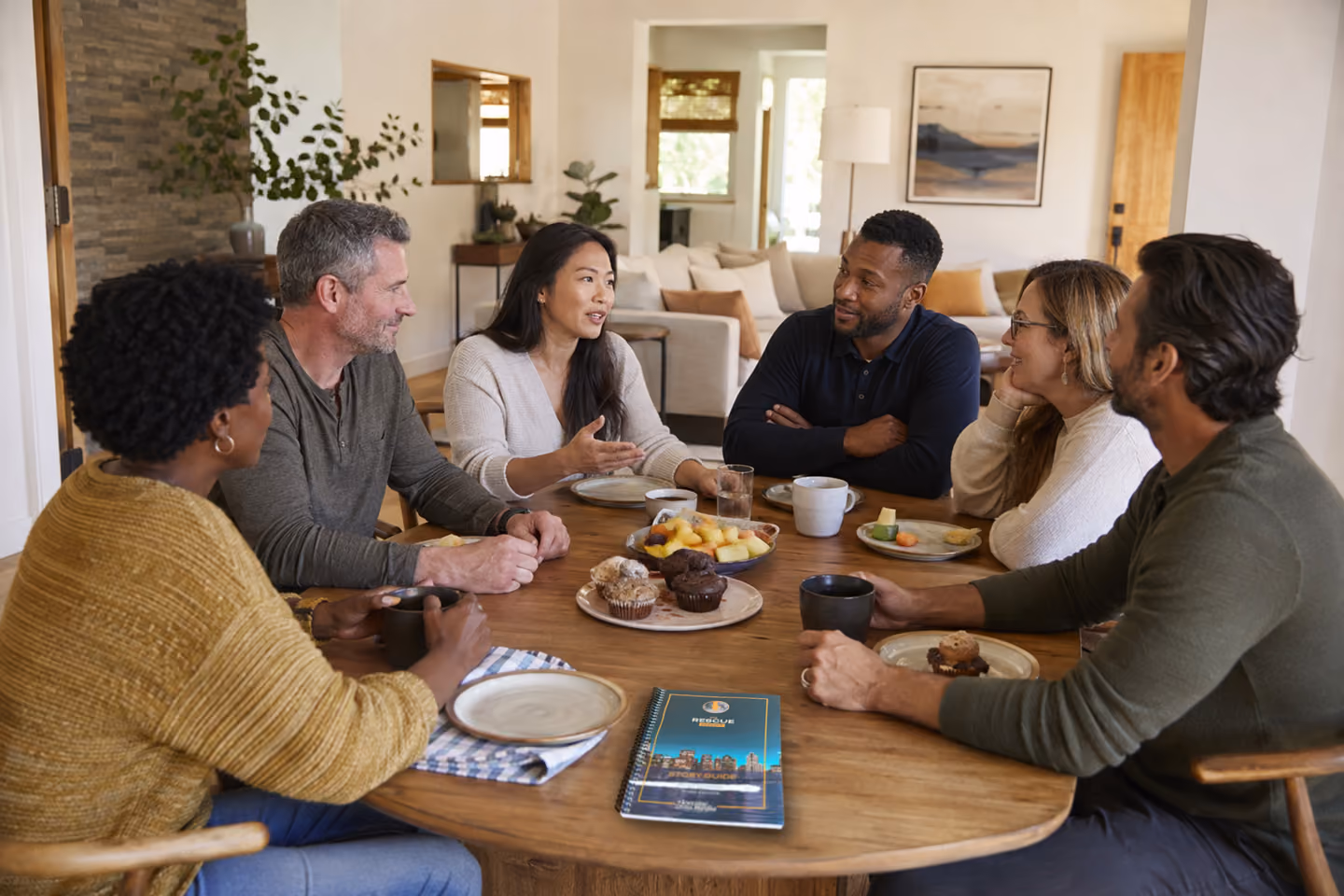 A small group discussion
