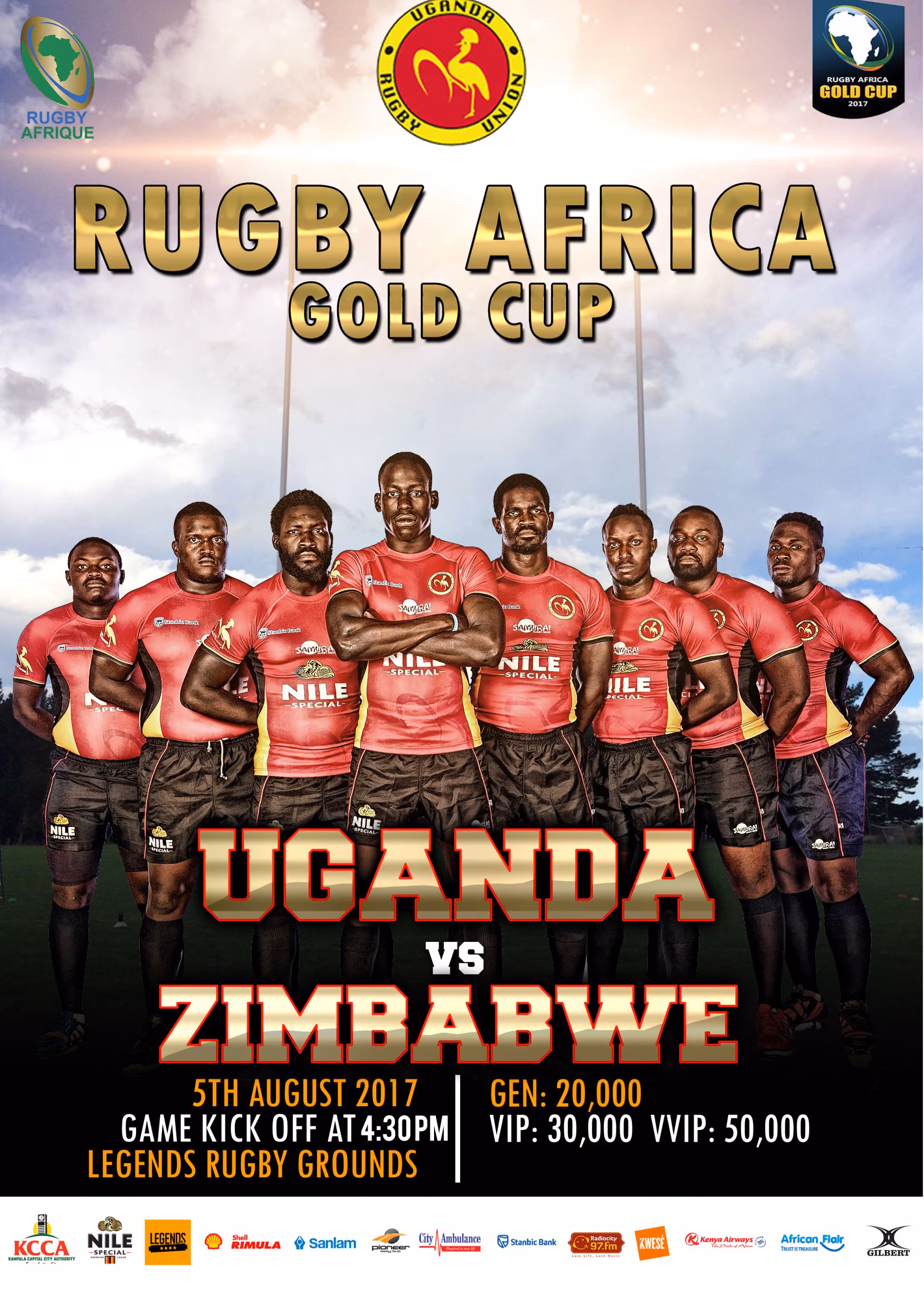 Zimbabwe are on the road against Uganda Cranes in Kampala