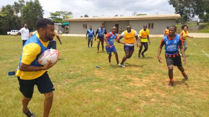Get Into Rugby kicks off in Gabon!
