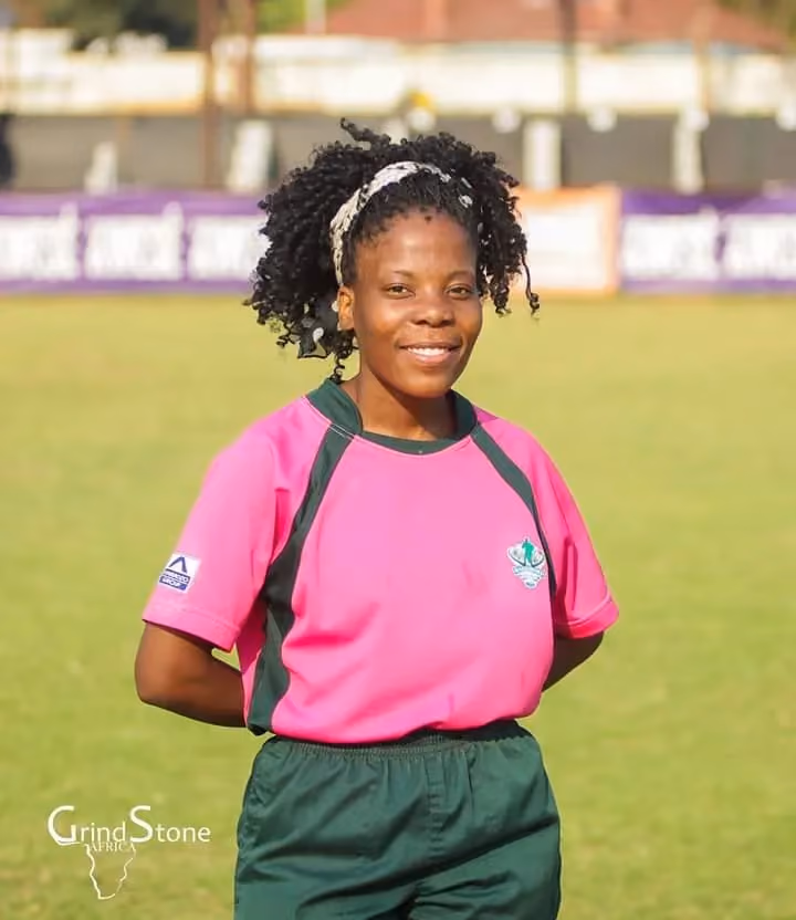 Former Zimbabwe Sables player Rumbidzai Chabveka is a referee on the rise