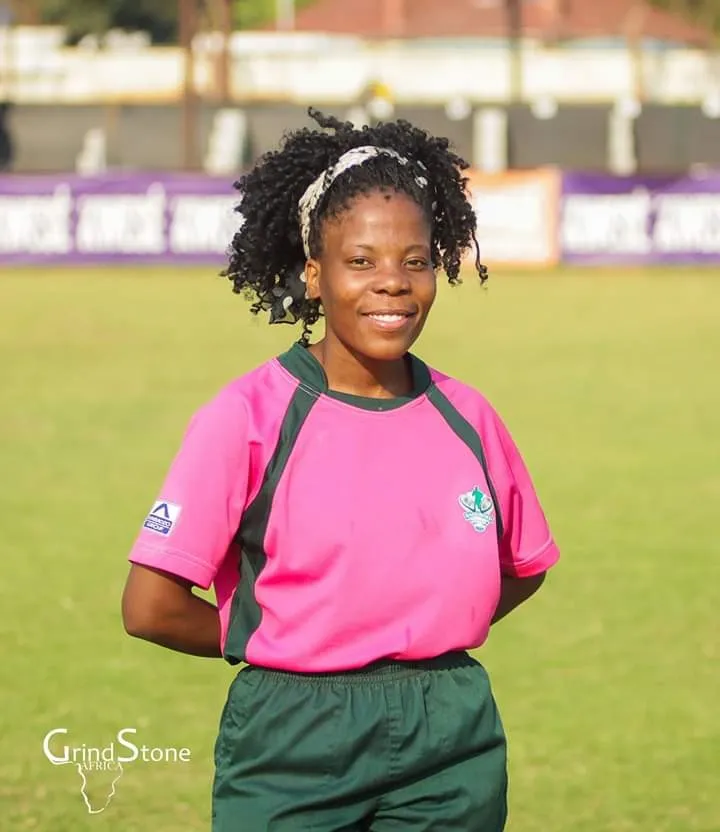 Former Zimbabwe Sables player Rumbidzai Chabveka is a referee on the rise