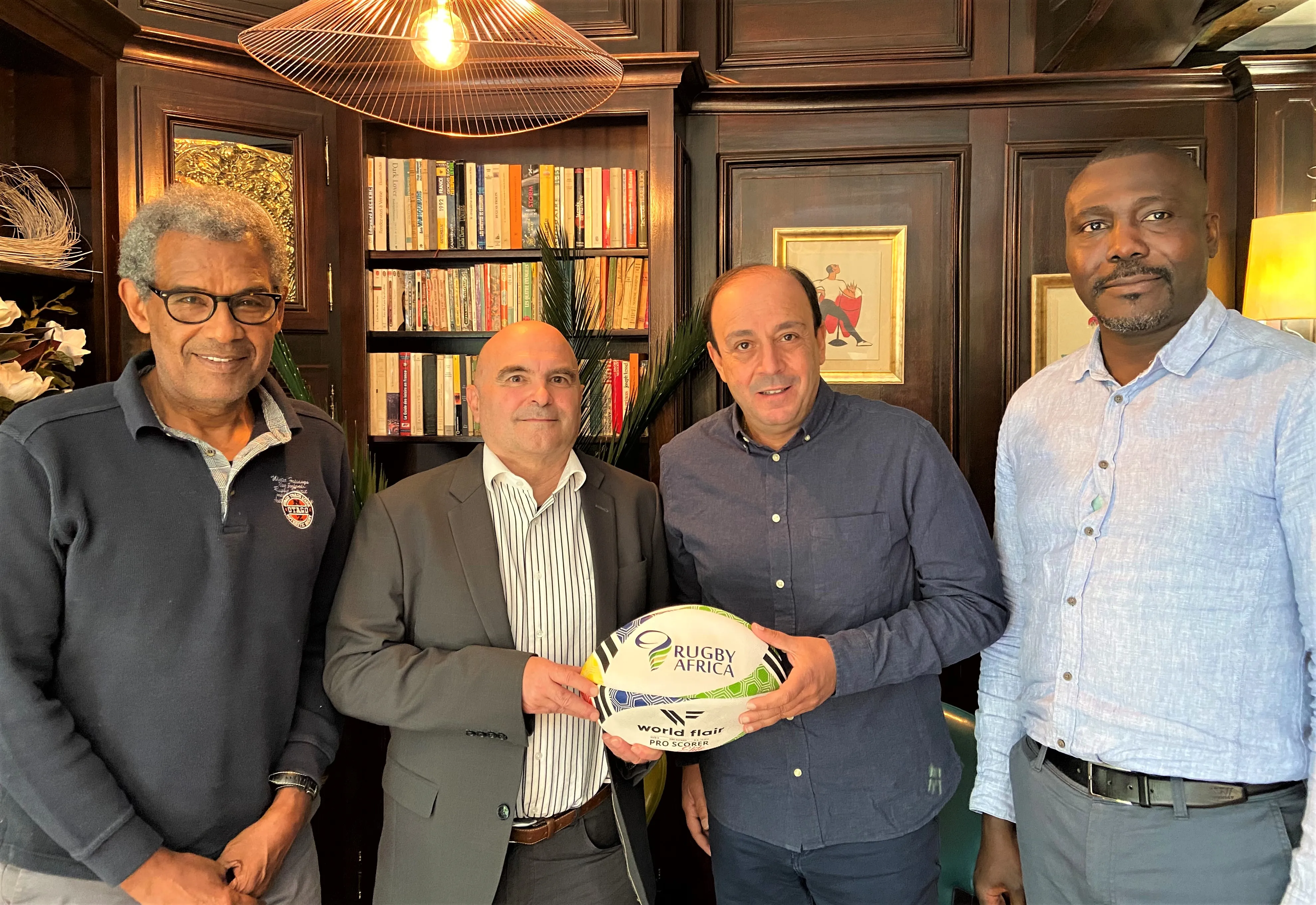 World Flair becomes official supplier of rugby balls and referee kits to Rugby Africa