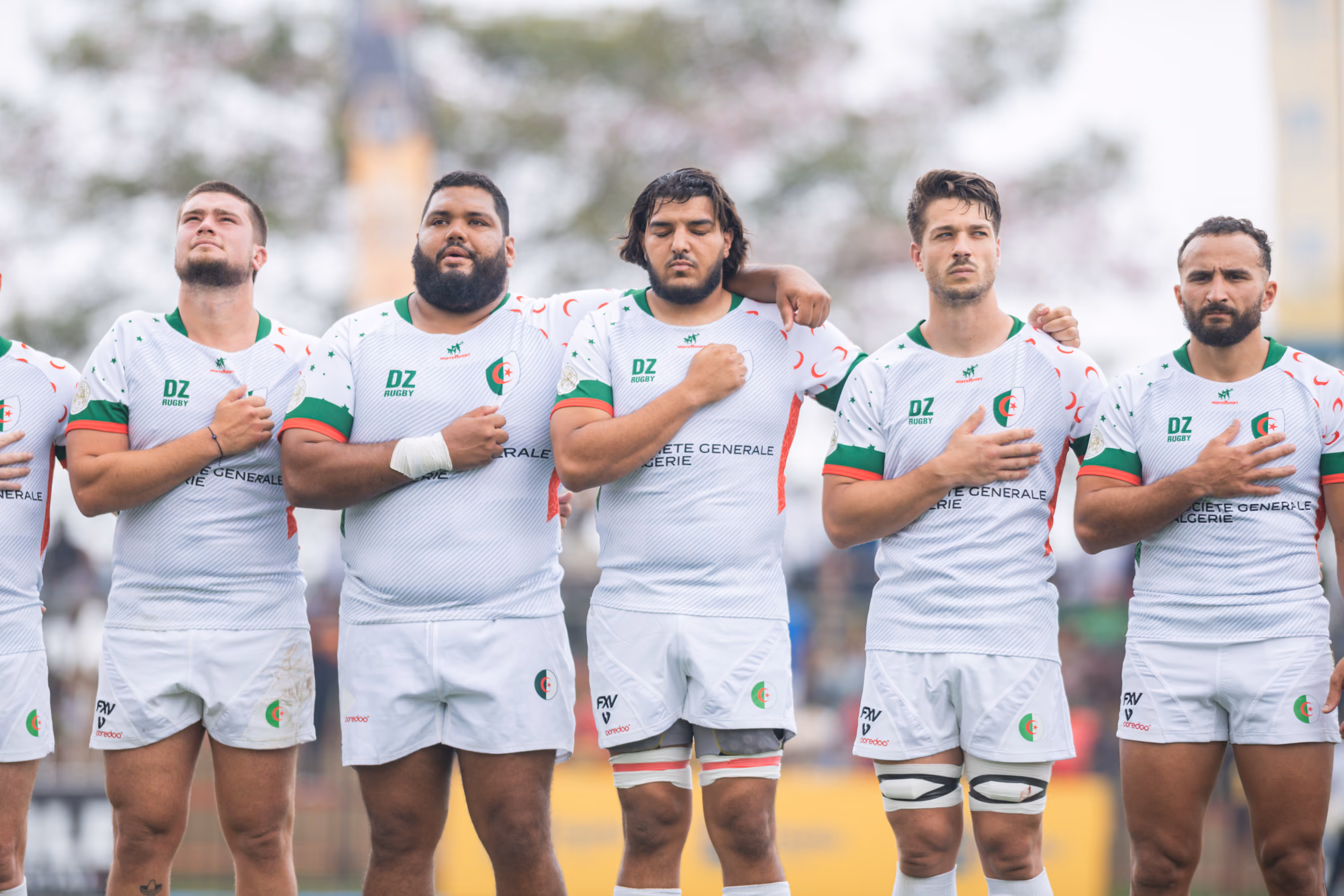 2024 Rugby Africa Cup Match Day One: Algeria's Forwards
