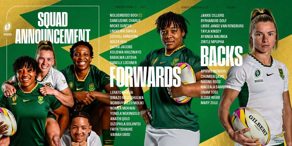 Rugby Africa President to Springbok Women Ahead of Women’s Rugby World Cup: “You Are Carrying the Pride of a Continent”