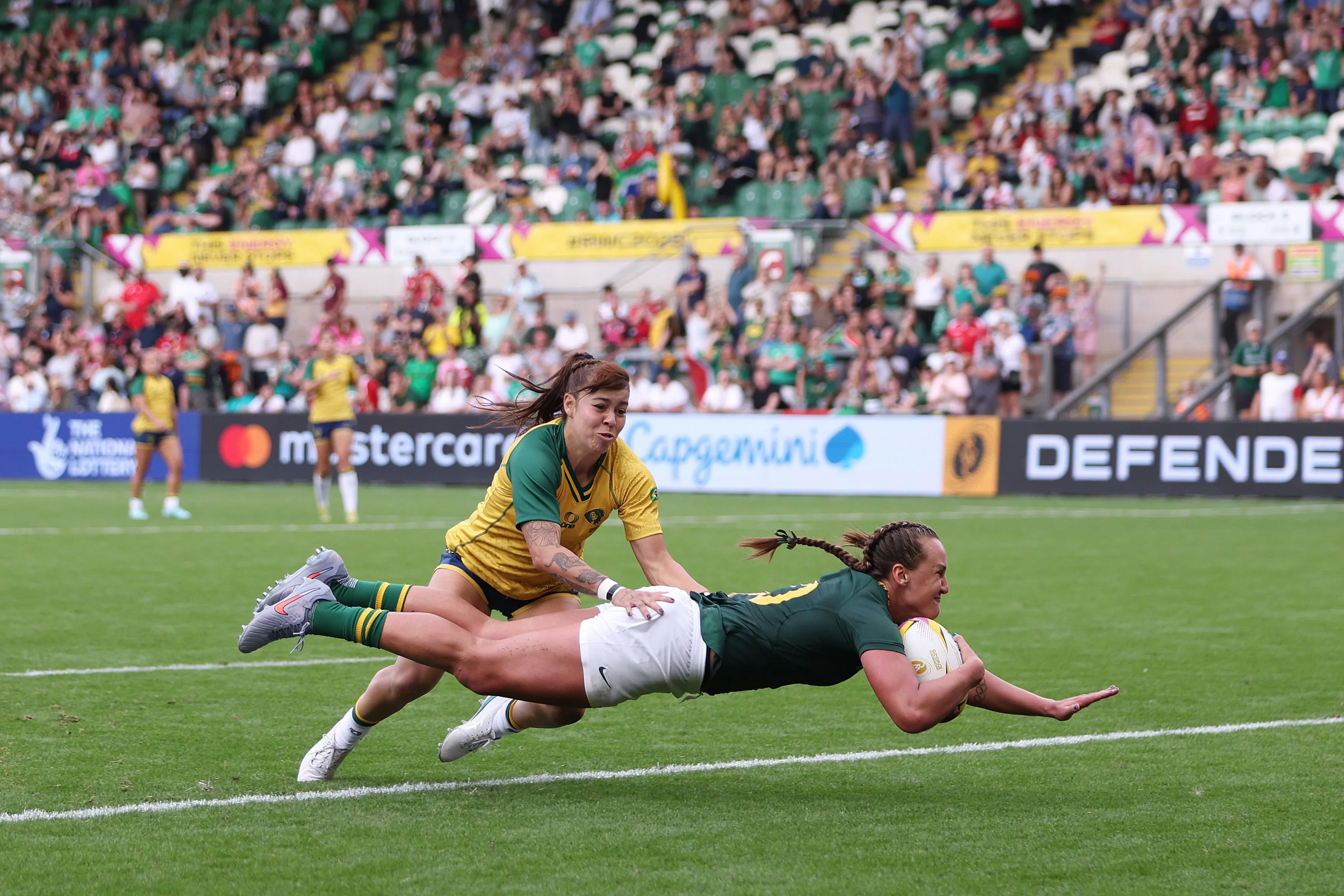Determined South Africa Aims to Make History at Women’s Rugby World Cup Following Dominant Win Over Brazil