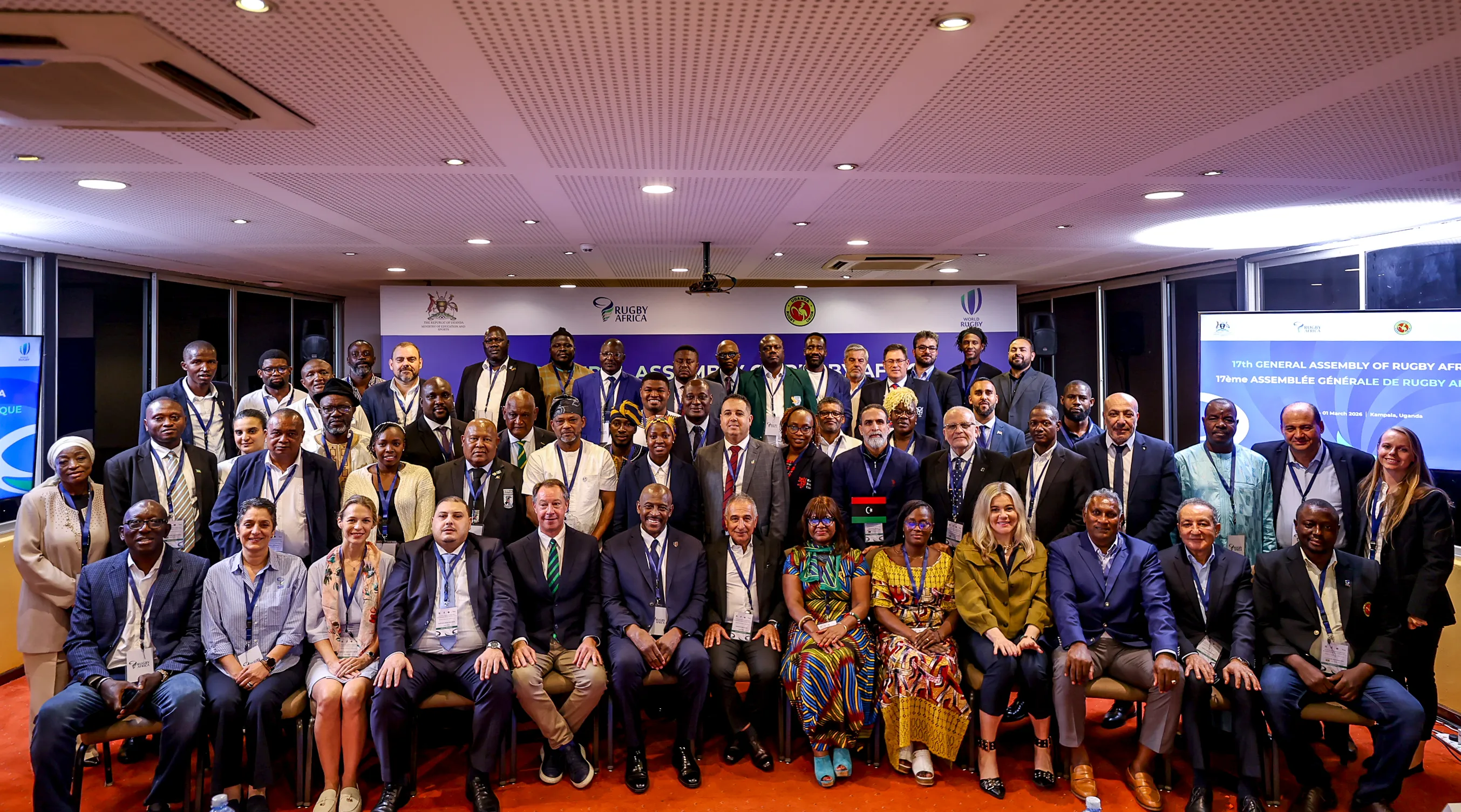 Rugby Africa Enters a New Chapter as National Unions Approve Structural Reforms at 17th AGM in Kampala