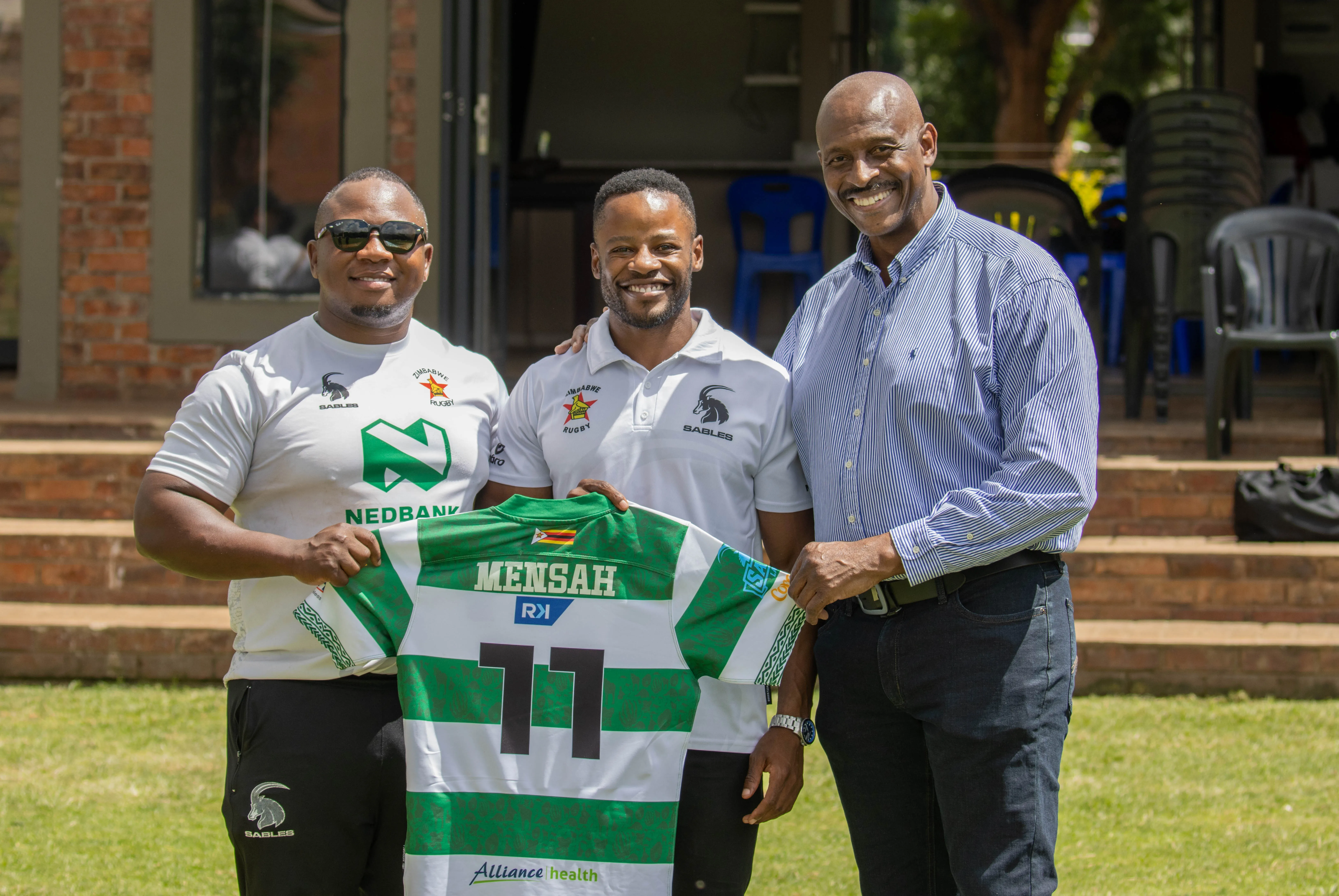 ‘It Was Incredibly Humbling’: Rugby Africa President Reacts After Meeting Zimbabwe Sables Following Talks With President Mnangagwa