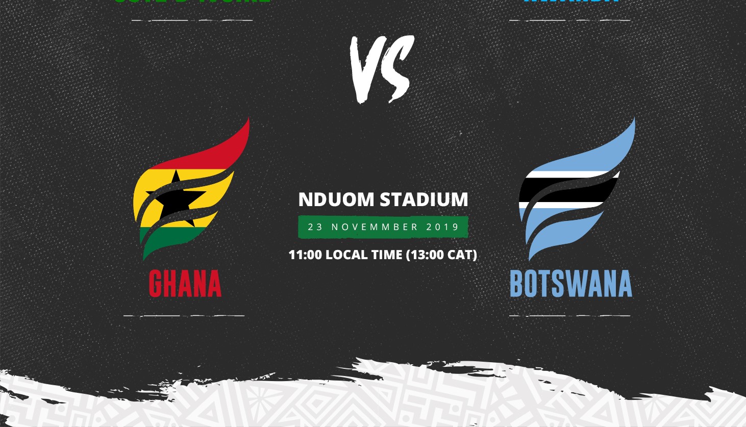 Ghana Eagles affrontent Botswana Vultures dans le match d'ouverture historique de la Rugby Africa Cup 2020