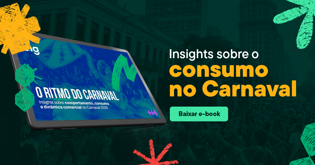 O Ritmo do Carnaval – Insights sobre o comportamento, consumo e dinâmica comercial no Carnaval 2025 Baixe o relatório sobre o consumo no Carnaval