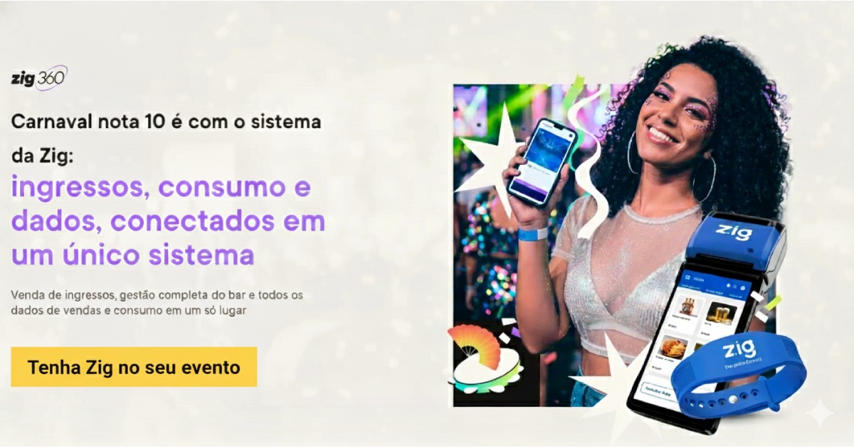 Zig 360 Carnaval - planejamento para o Carnaval