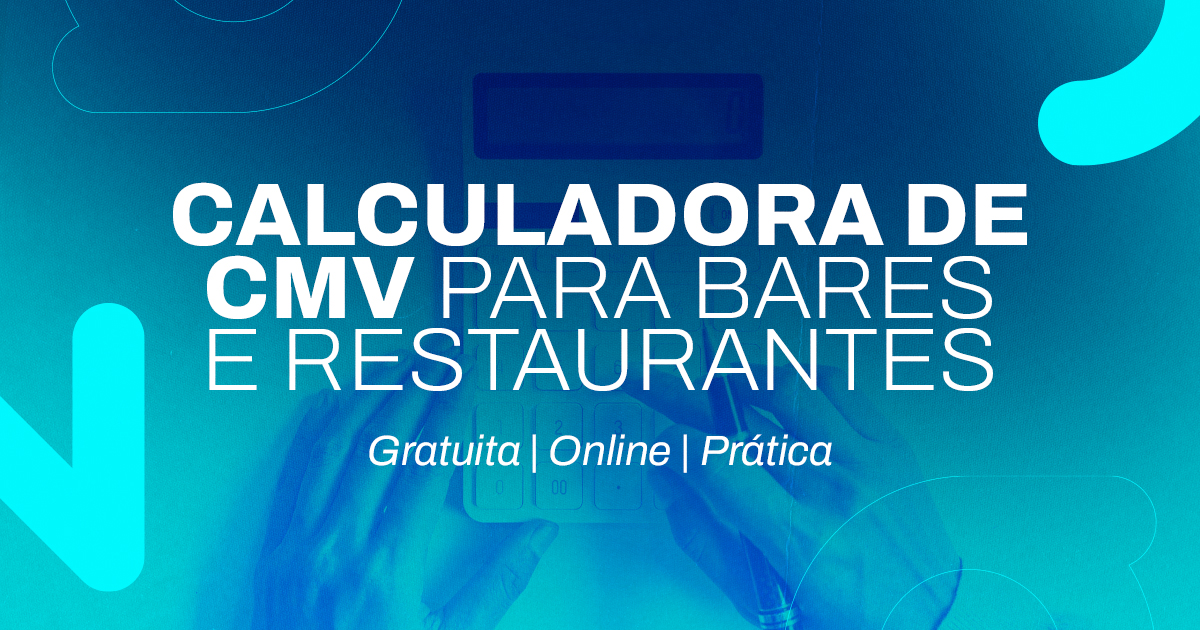 Calculadora de CMV para bares e restaurantes_ pessoa usando tablet