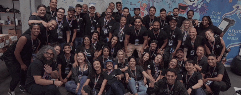 Equipe da Zig no Lollapalooza Brasil 2025