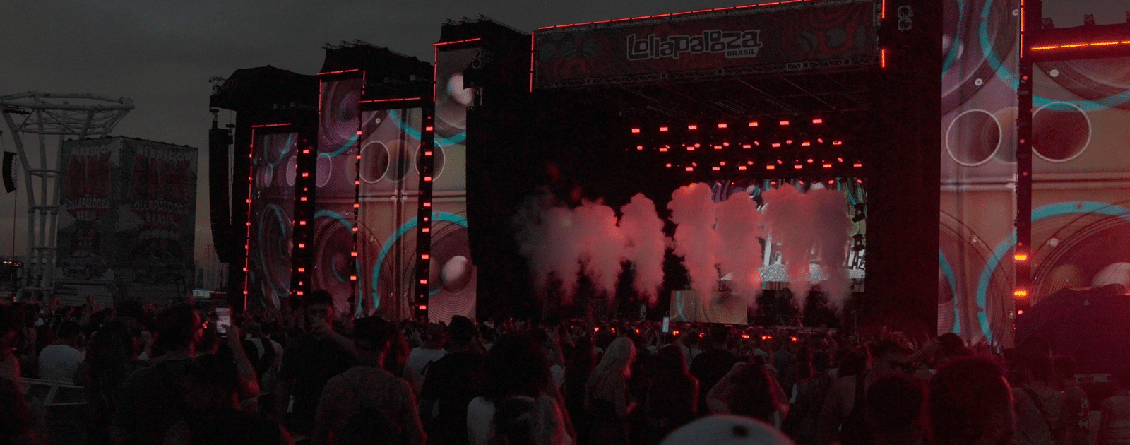 Palco do Lollapalooza Brasil 2025
