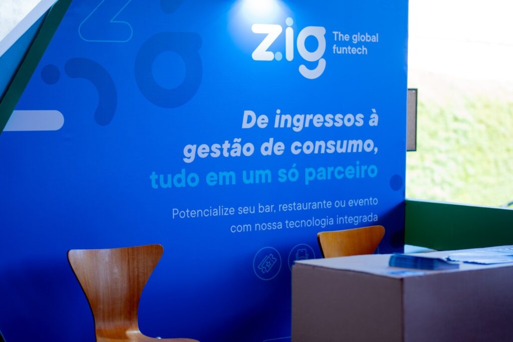 Painel da Zig sobre venda de ingressos