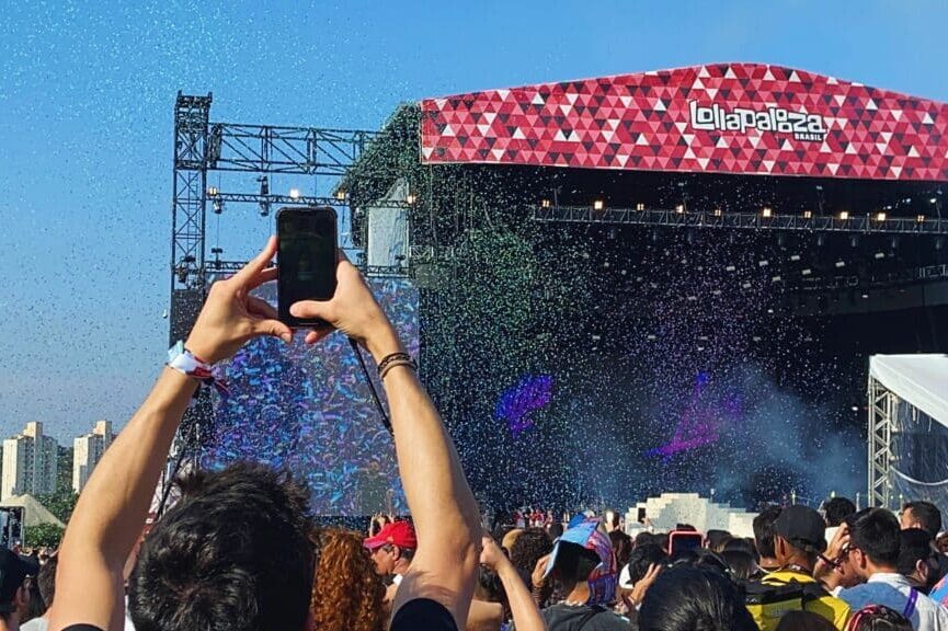 Eventos sustentáveis tecnologia - Lollapalooza é zig