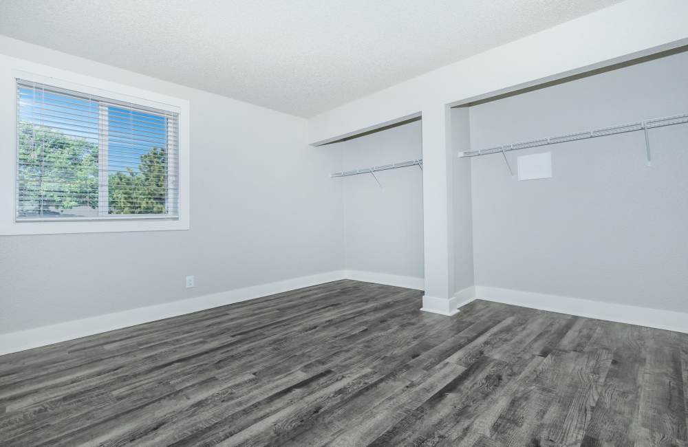Room with storage space