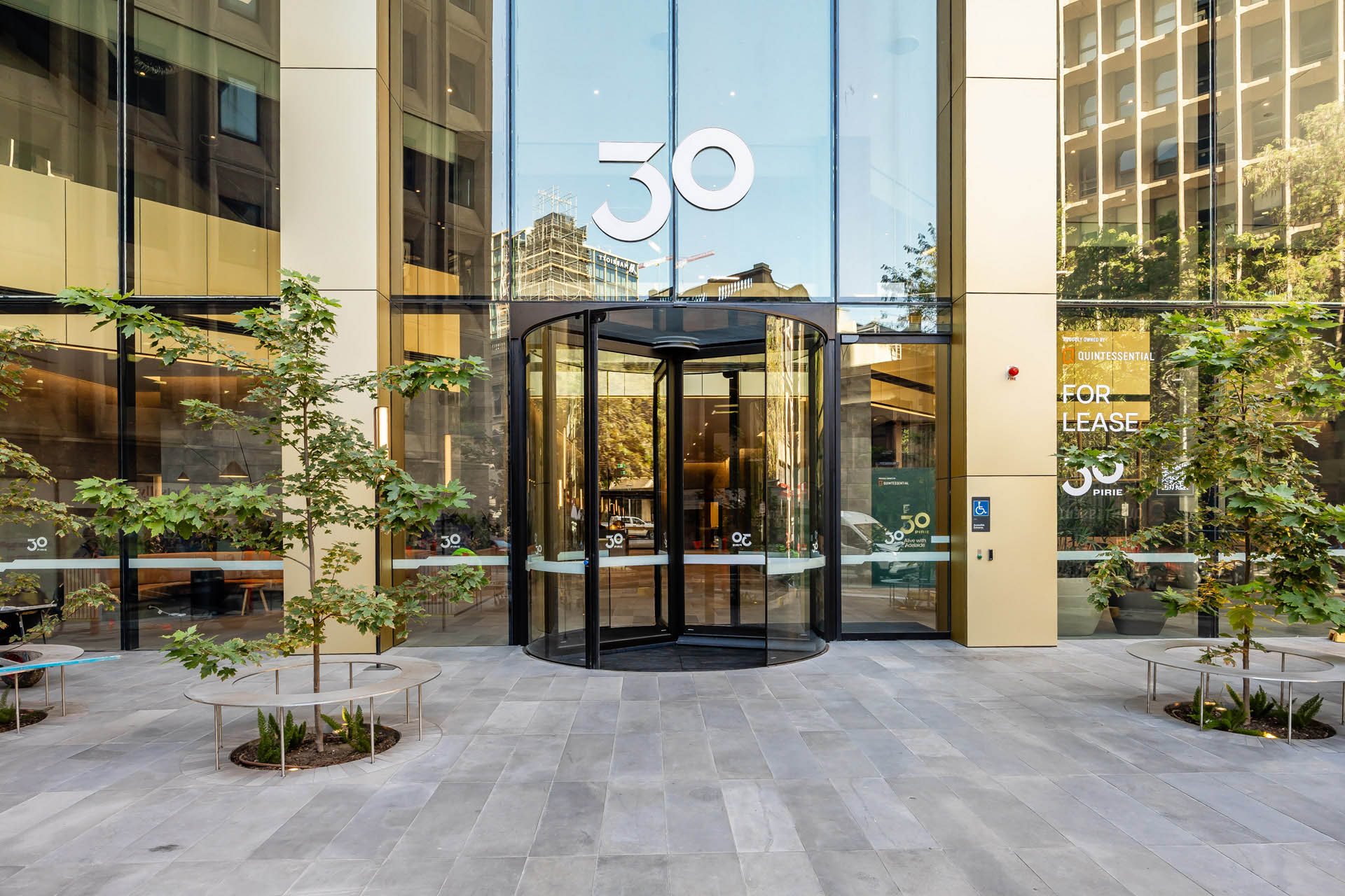 Entrance to 30 Pirie Street, Adelaide
