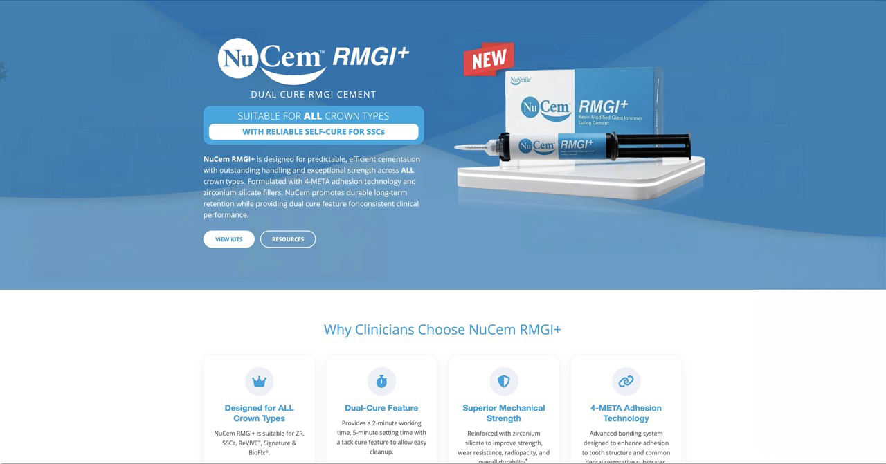 NuSmile website screenshot