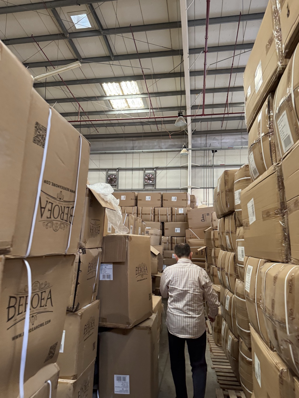 Inside a client's fulfilment operation
