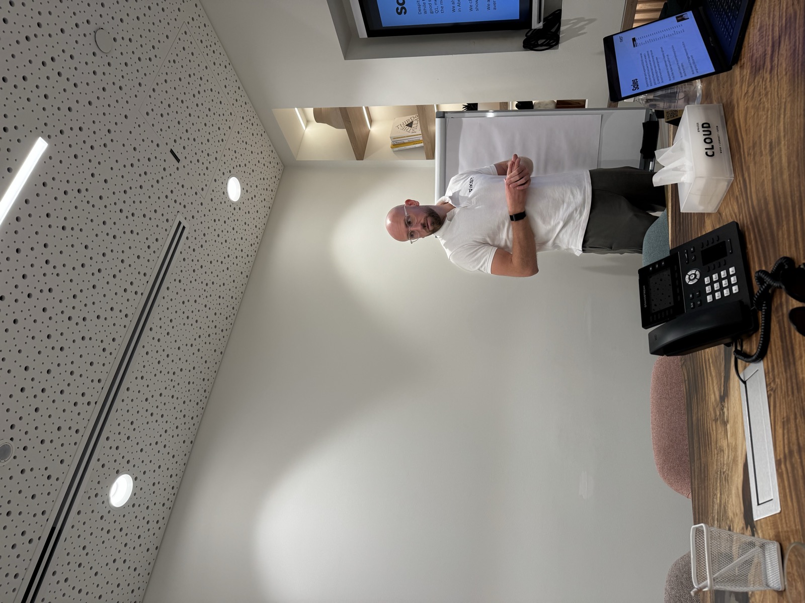 Aaron teaching sales strategy