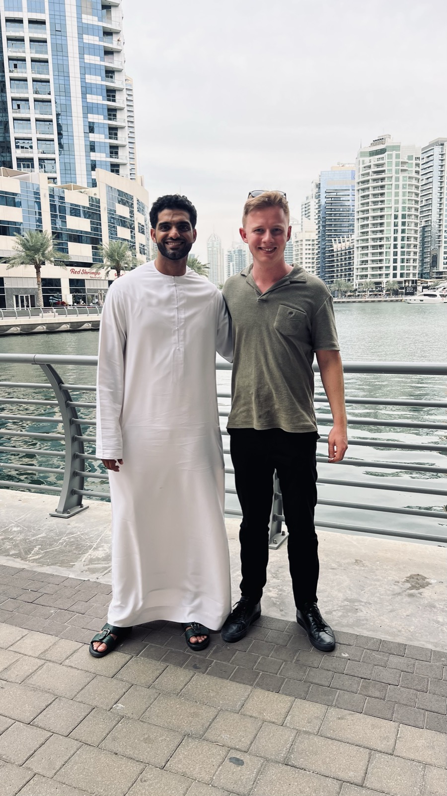 Client meeting in Dubai Marina