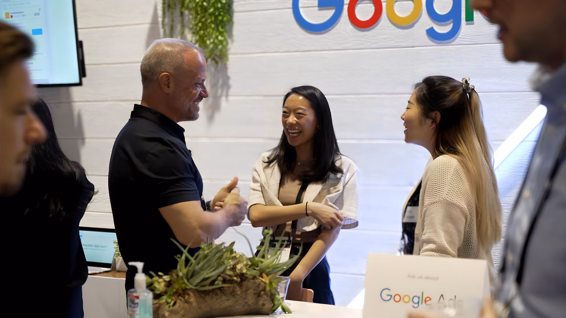 David Allison in conversation with the team at Google