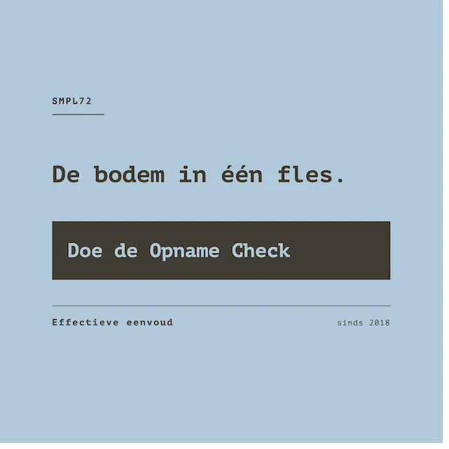 Mineralen tekort test