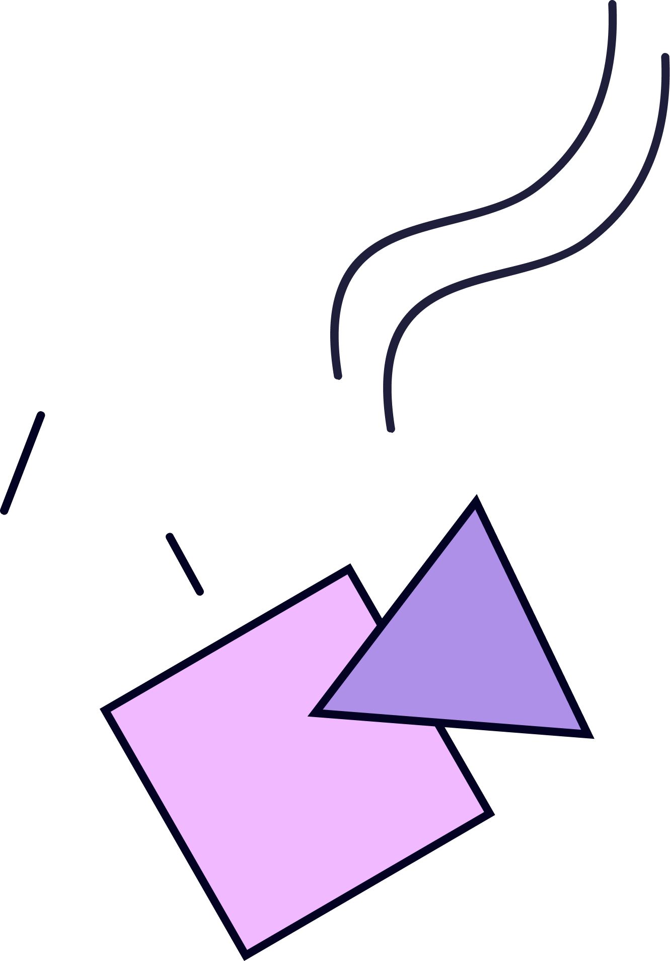 Illustration Geometrical Figures Dynamic