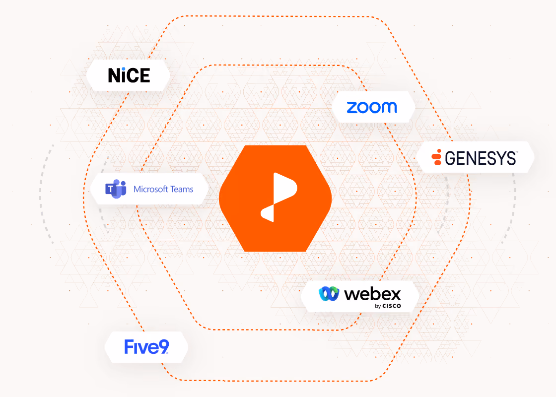 Pindrop logo with partner logos around it