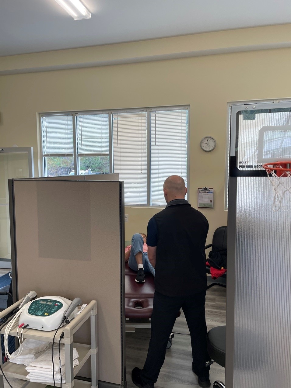 Interior of the PT&SR Norfolk clinic