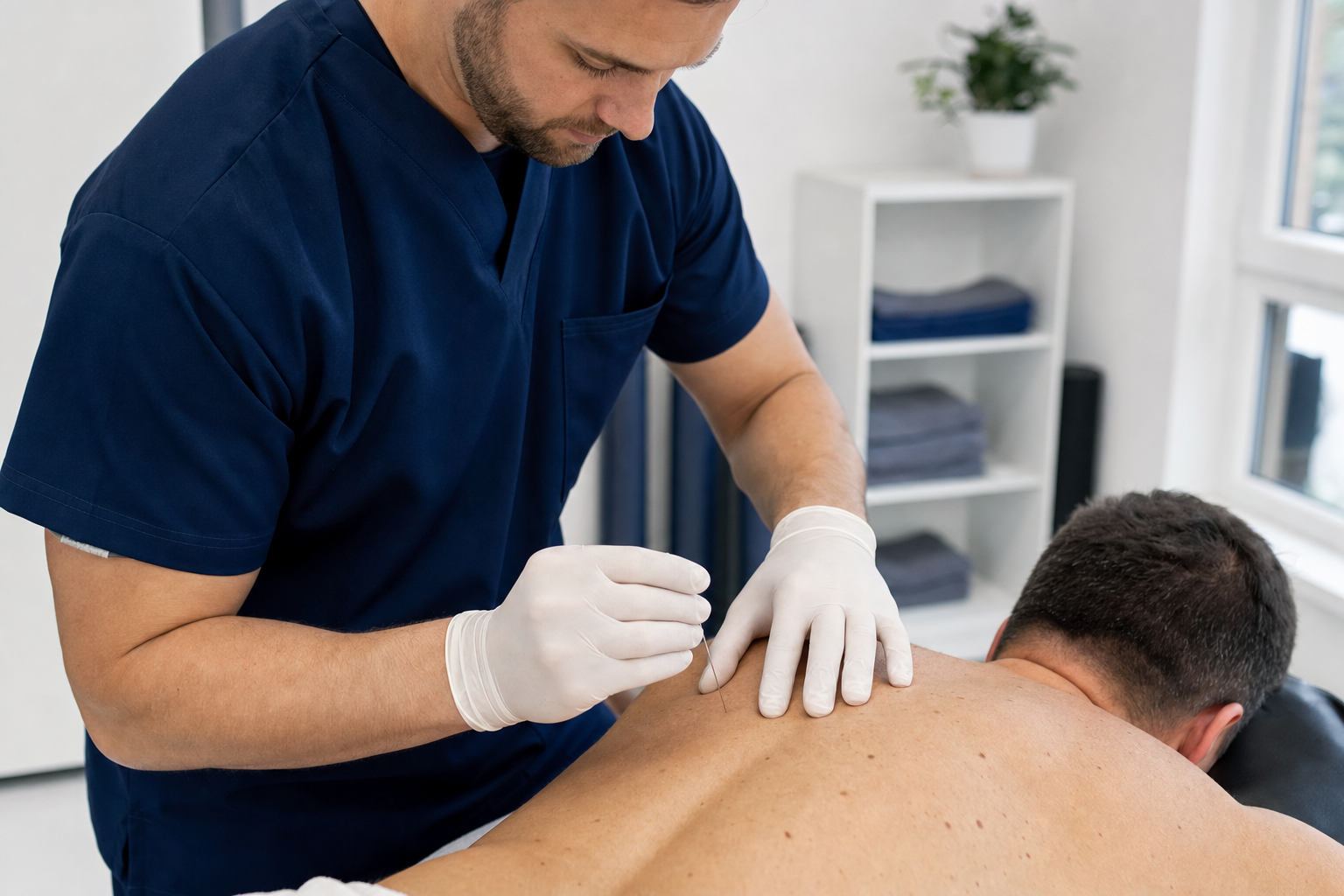 Dry needling treatment at PT&SR