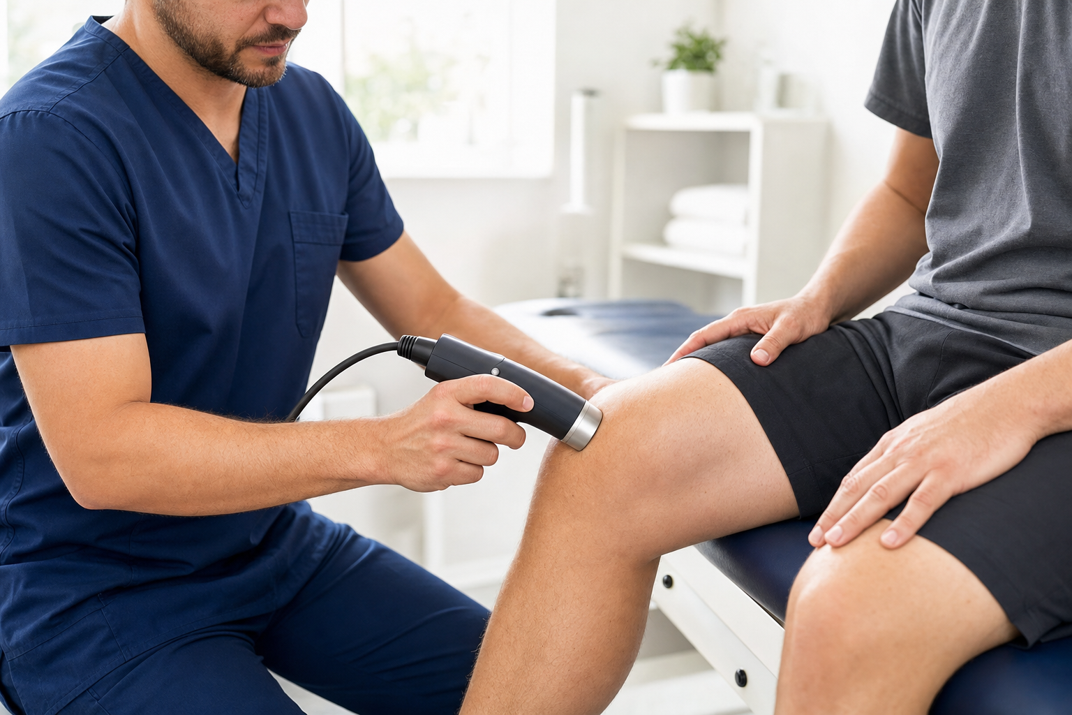 Cold laser therapy treatment at PT&SR