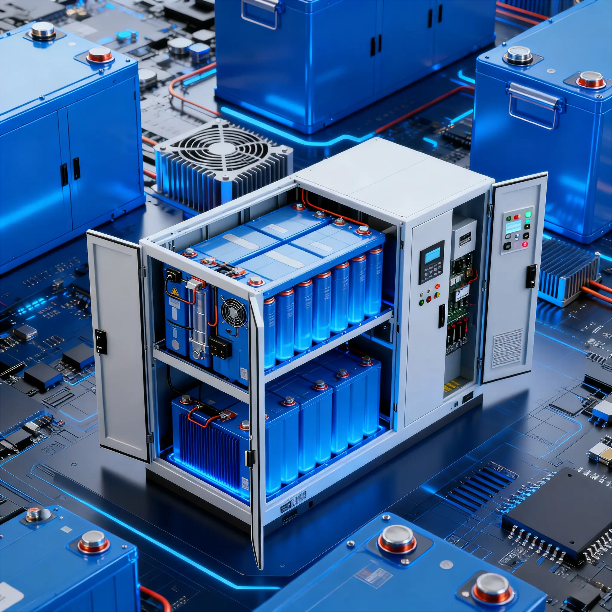 Batterie-Energiespeichersystem für Spitzenlastkappung und Talauffüllung