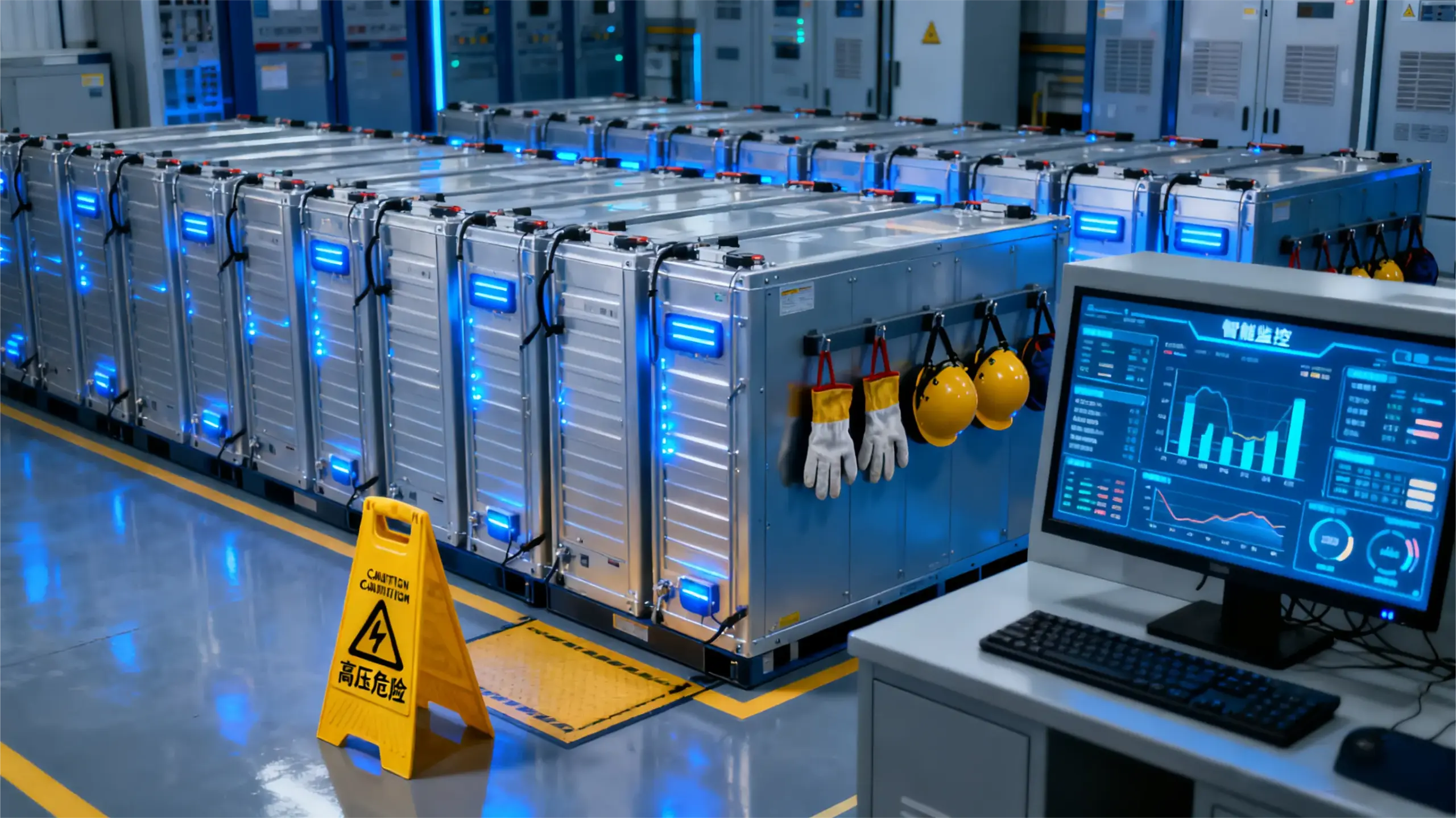 Das Vier-in-Eins-Sicherheitskonzept von FFD POWER für Energiespeichersysteme