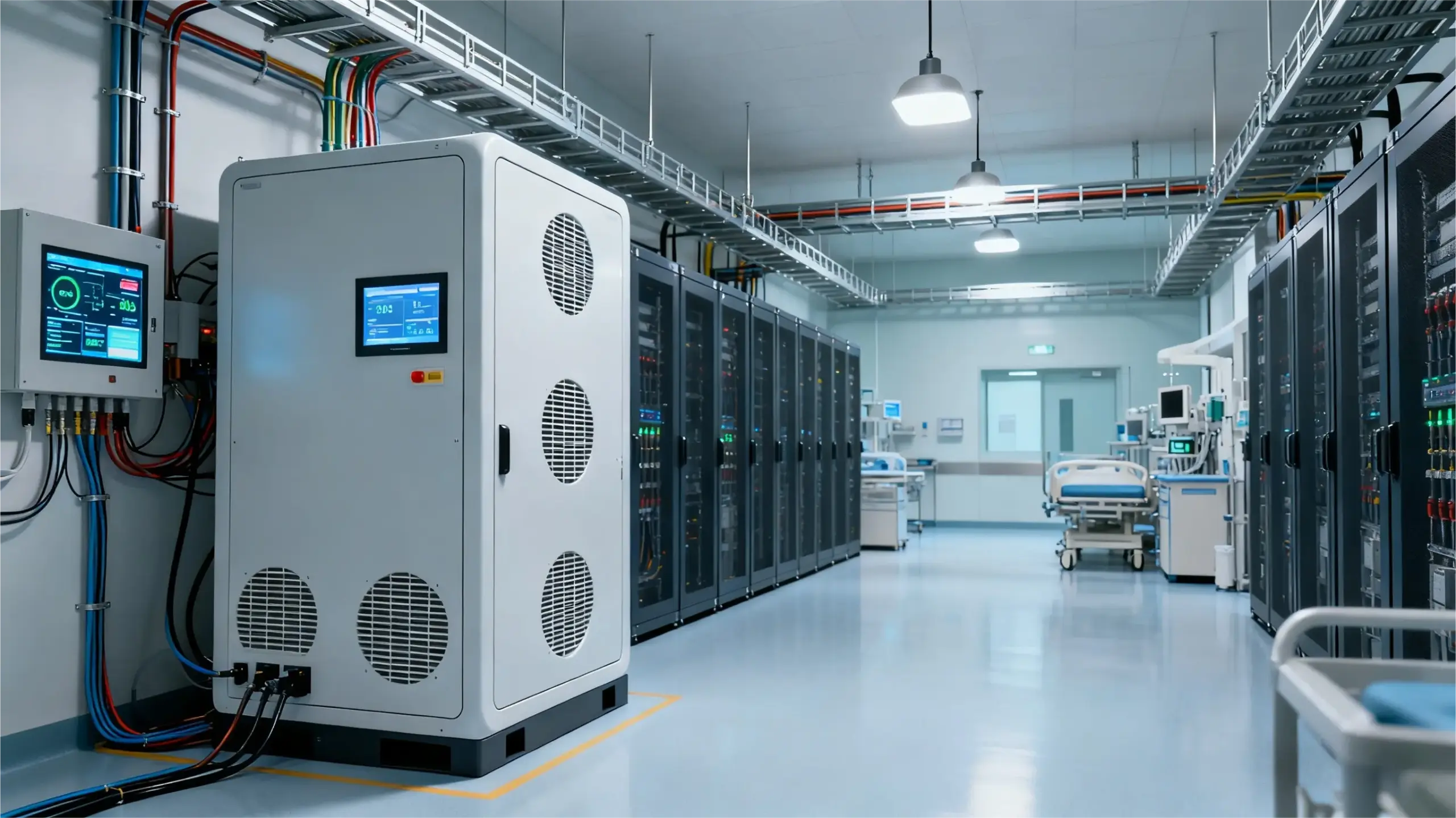 Energiespeicherung als Lebensader für kritische Krankenhauslasten