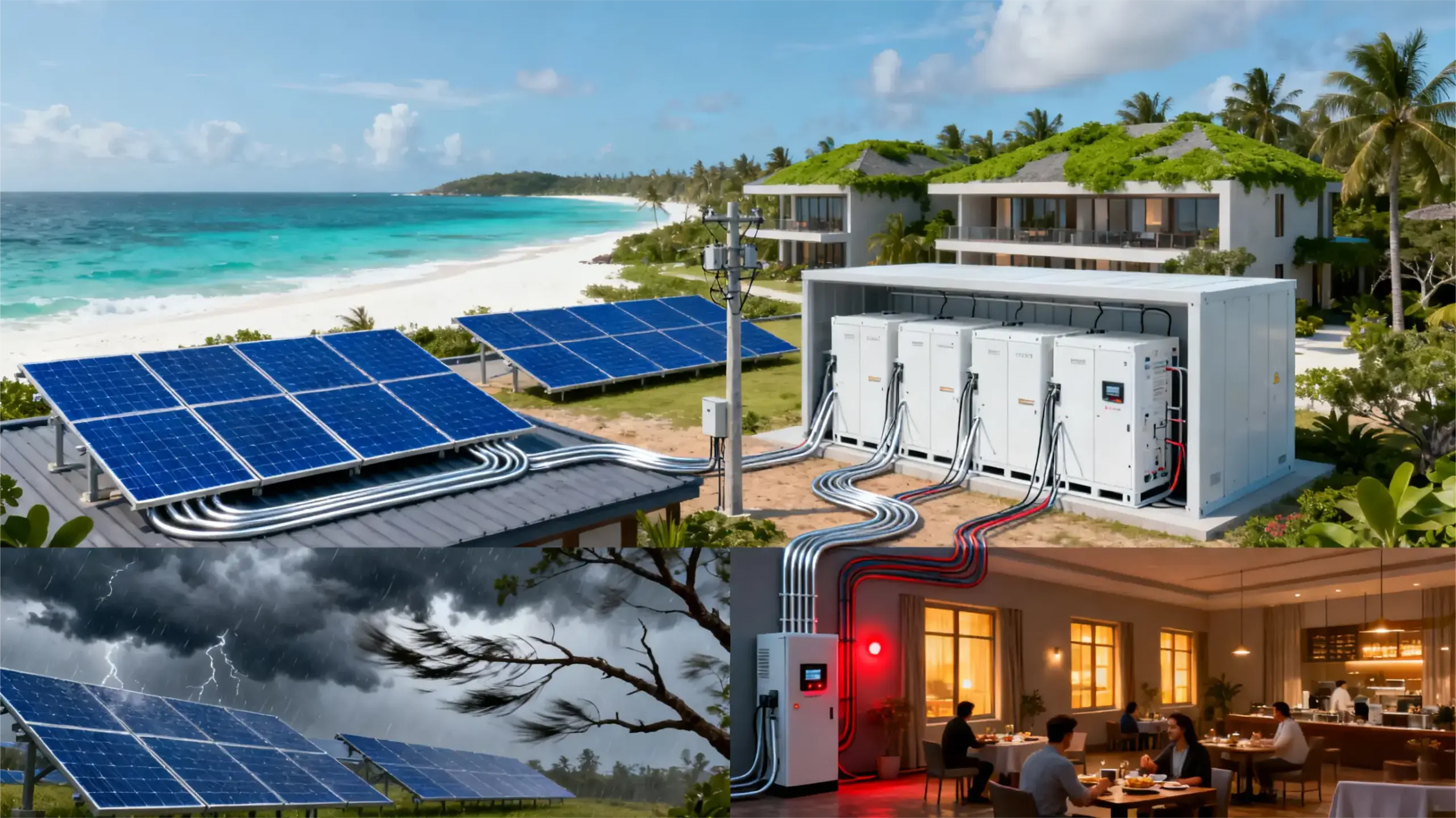 Netzgekoppelte, netzunabhängige und hybride Energiespeicheranwendungen und ihre Vorteile