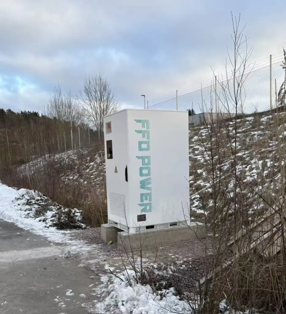 BESS-Projektaufbau für TSO-Dispatch in Schweden