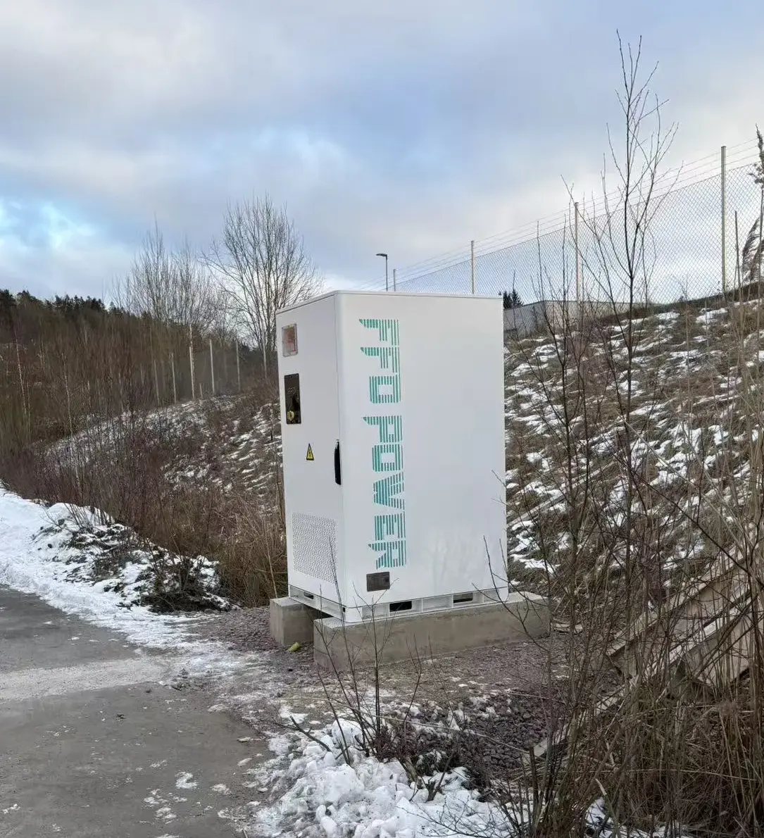 BESS-Projektaufbau für TSO-Dispatch in Schweden