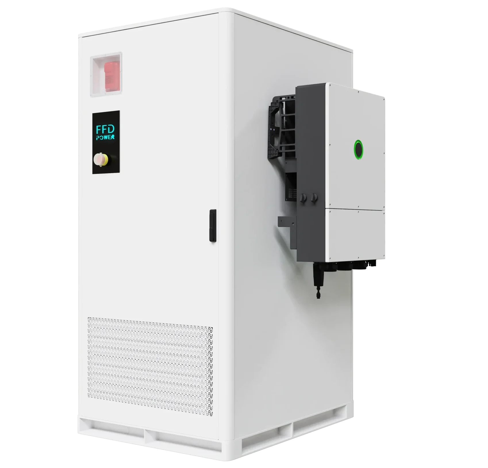 FFD POWER gewerblicher Energiespeicherschrank mit integriertem externem Hybrid-Wechselrichtersystem