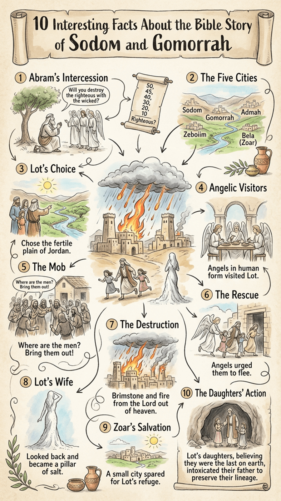 Infographic - Sodom and Gomorrah