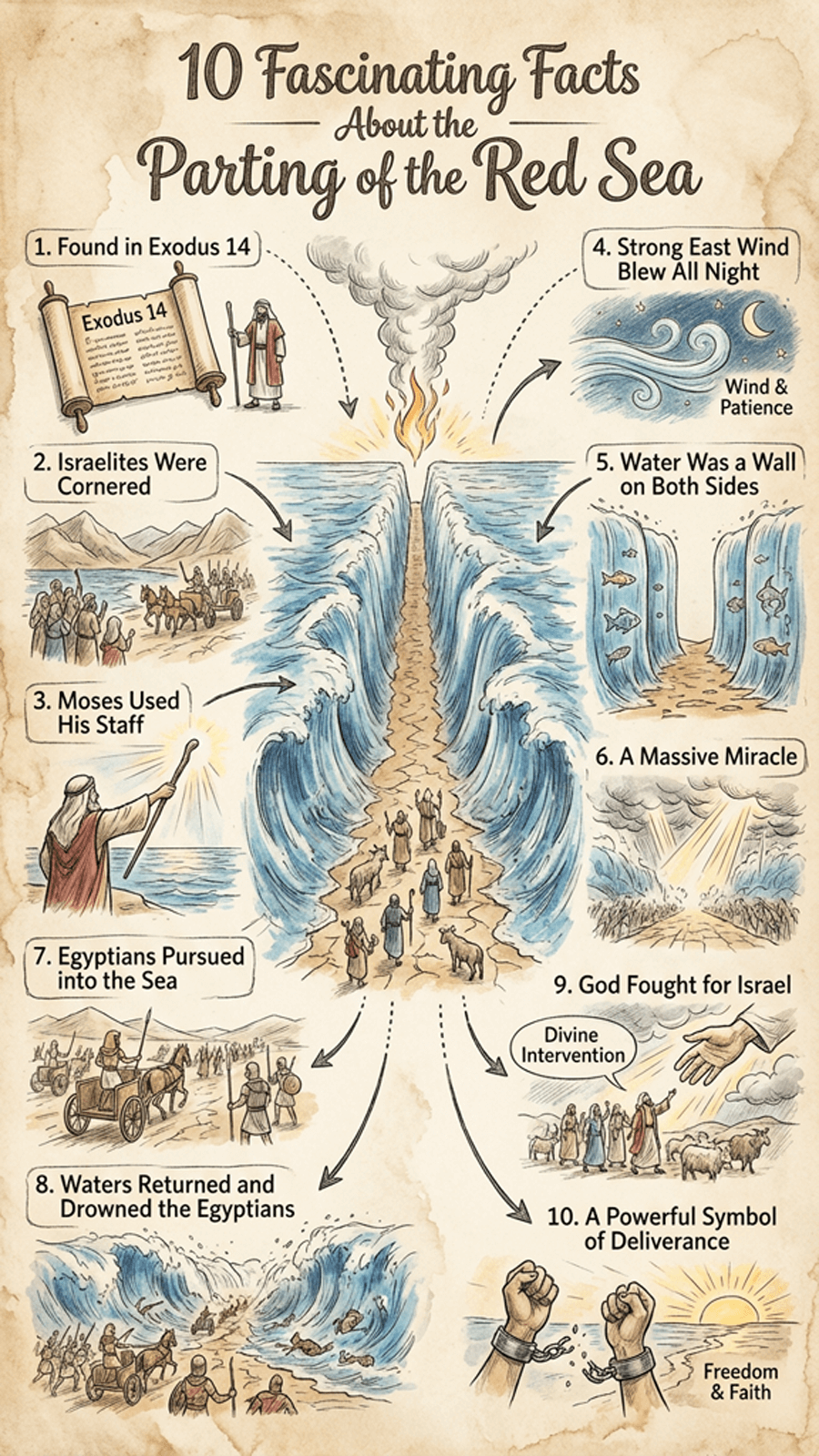 Parting the Red Sea