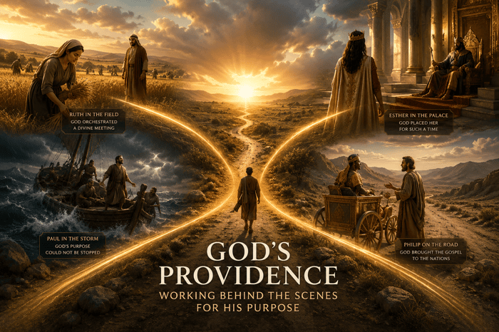 God's Providence Examples in the Bible: 6 Powerful Stories